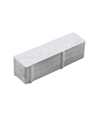 Тротуарная плитка ПРЯМОУГОЛЬНИК - Стоунмикс Белый